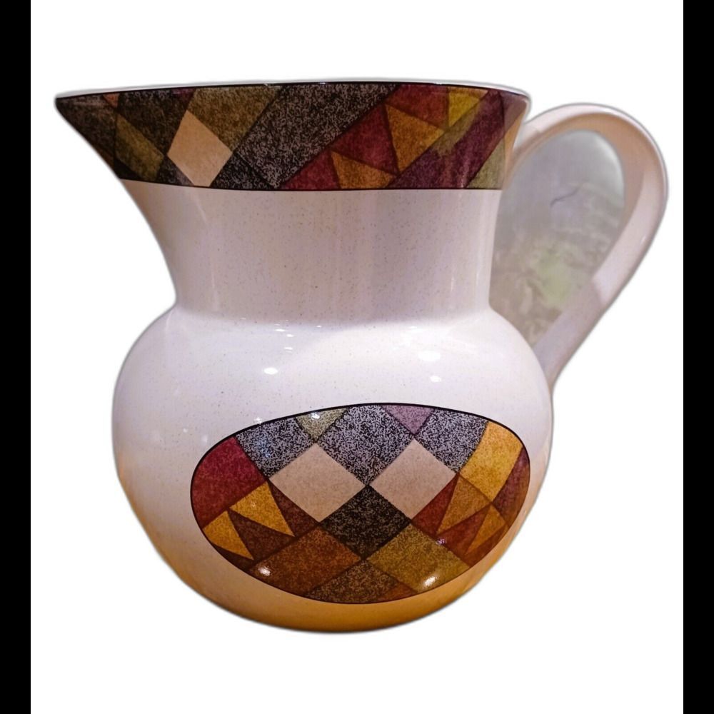 Studio Nova PALM DESERT Y2216 Porcelain Pitcher Designed By Nancy Green Thailand